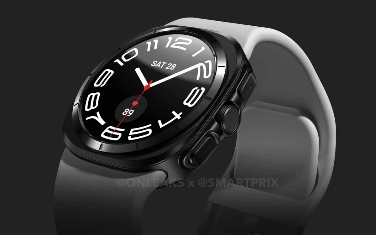 Samsung Galaxy Watch 7 Ultra design fuite