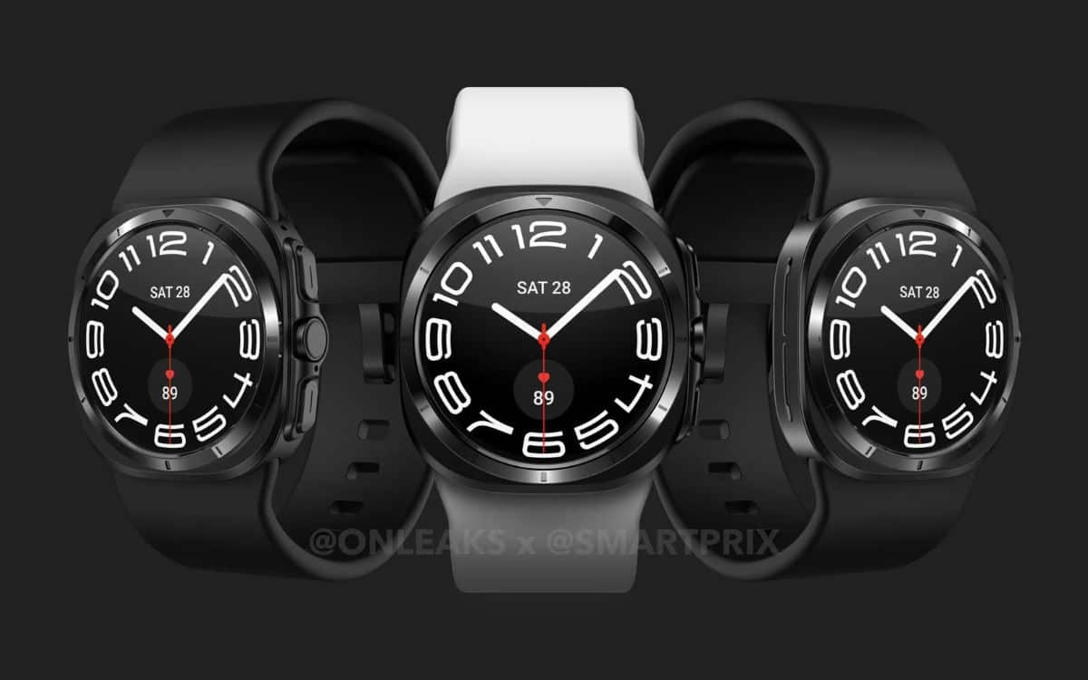 Samsung Galaxy Watch 7 Ultra design fuite