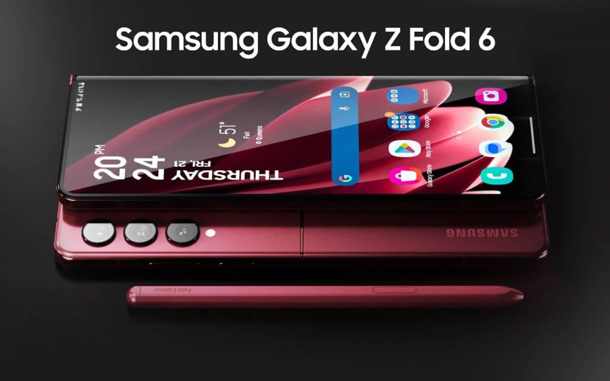 Samsung Galaxy Z Fold 6 fold6 unpacked leak fuite