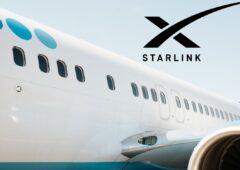 Starlink avion wi fi internet Qatar Airways compagnie