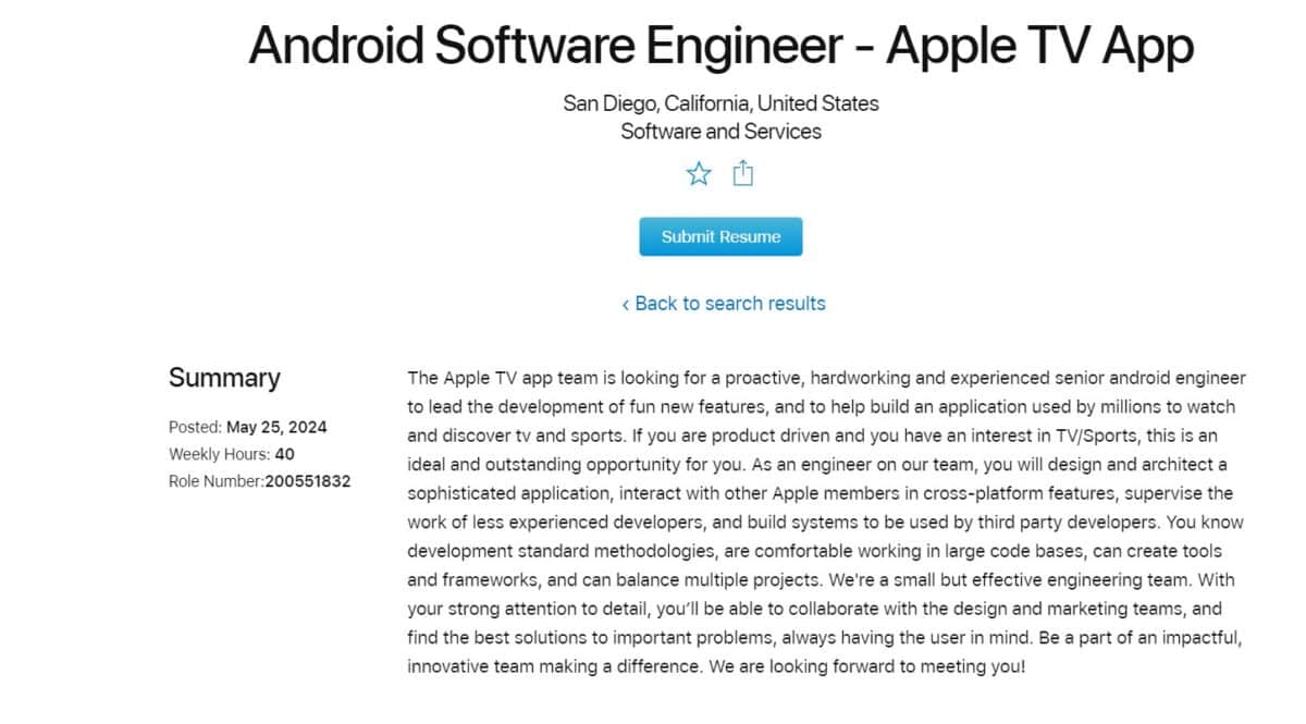 apple tv+ android application