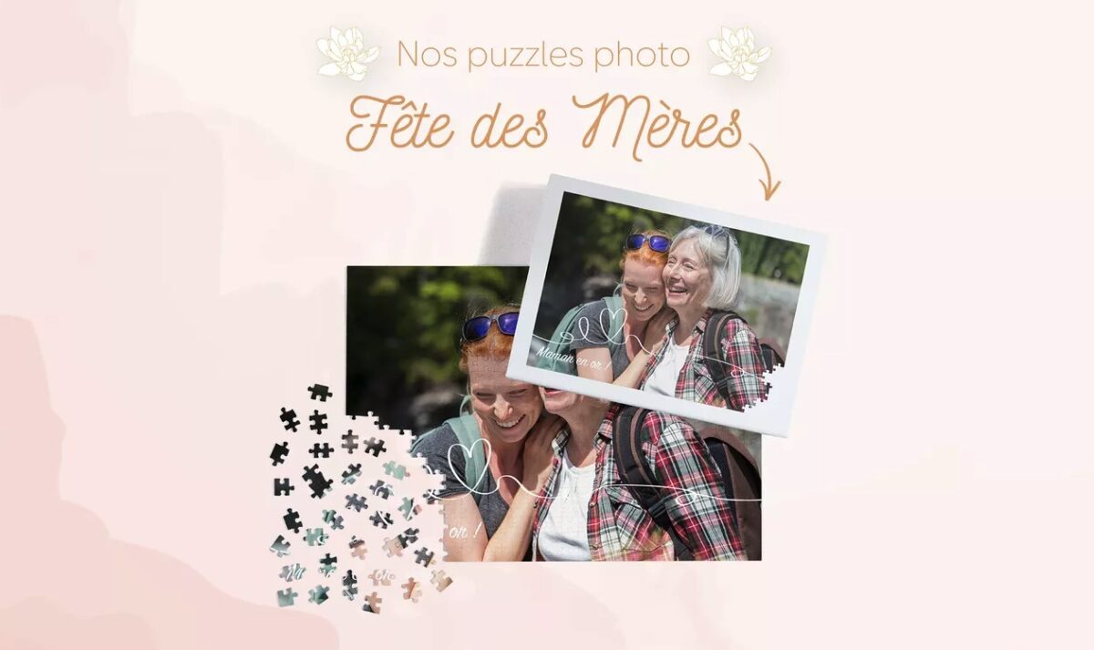 photo transformée en puzzle sur cewe