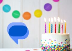 google messages anniversaires