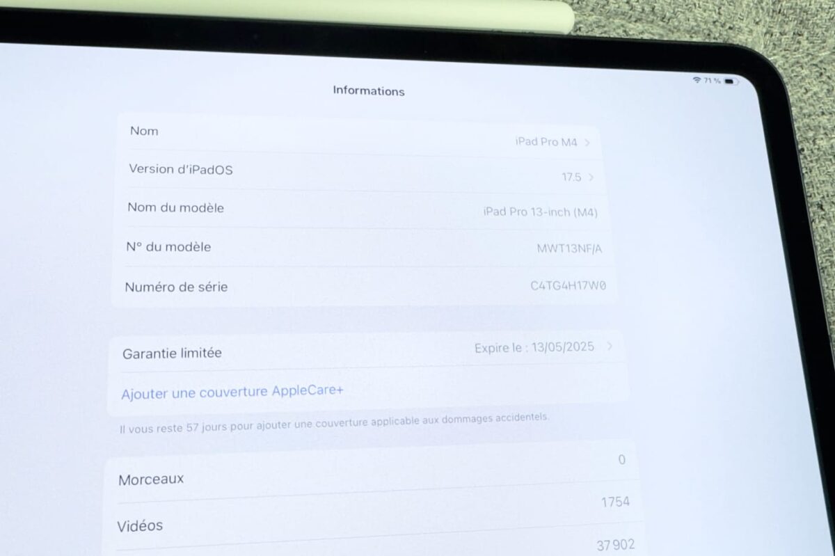 Apple iPad Pro 13 pouces M4