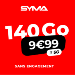 140 Go en 5G pour moins de 10 €/mois, une offre sans engagement irrésistible chez Syma Mobile