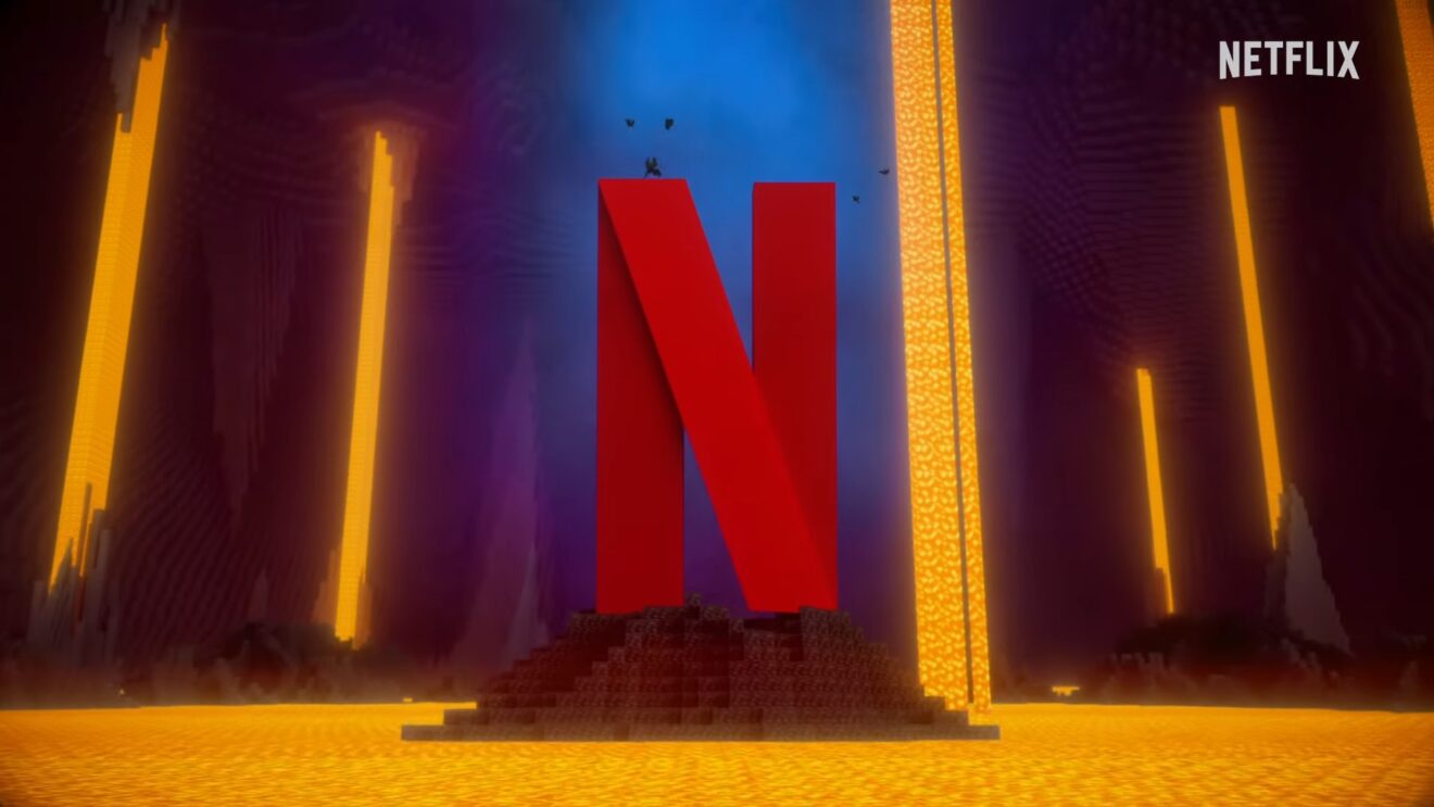 netflix minecraft série animée