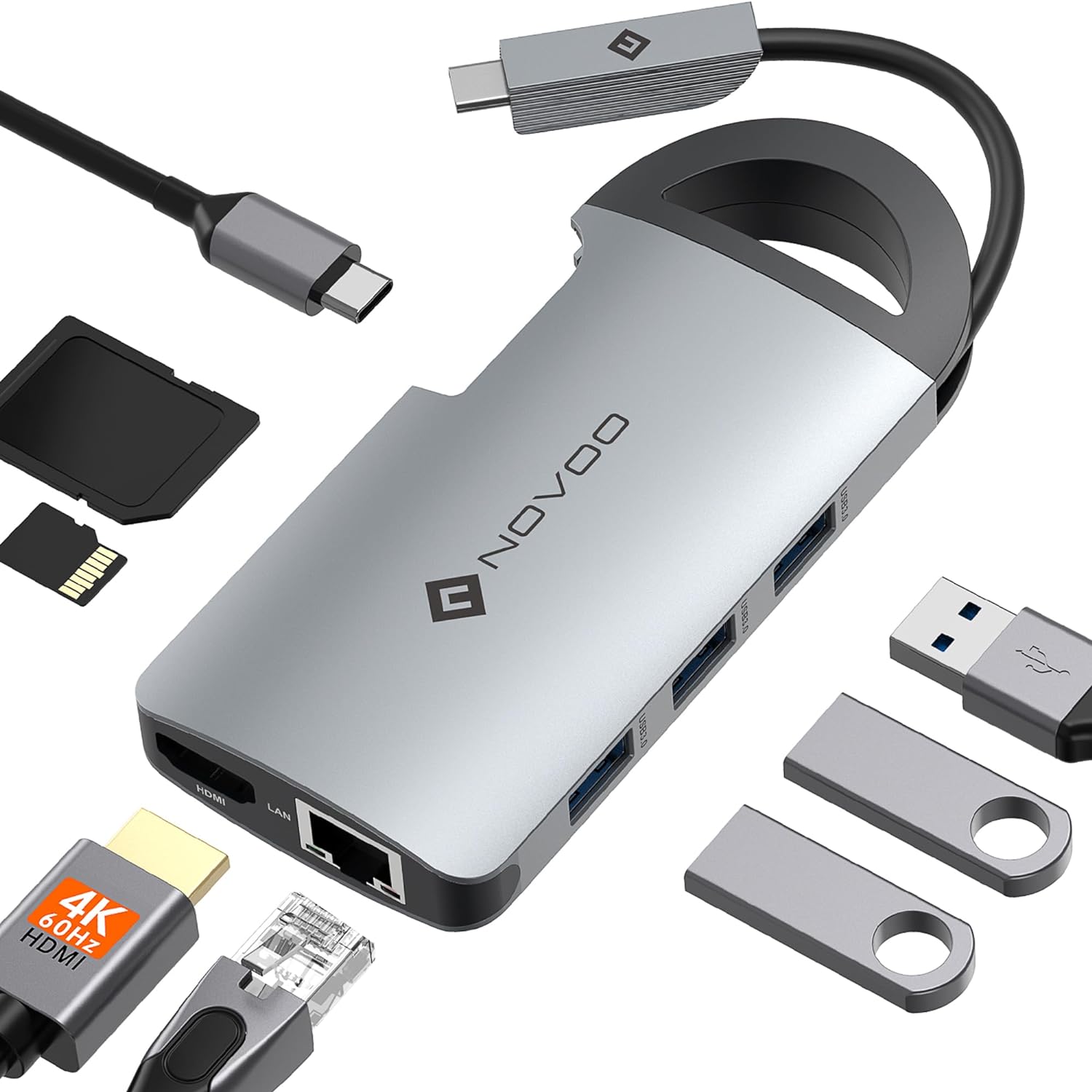 Novoo Hub USB-c