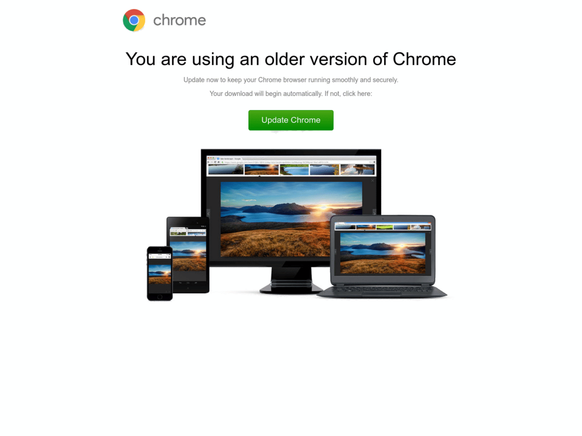 chrome update