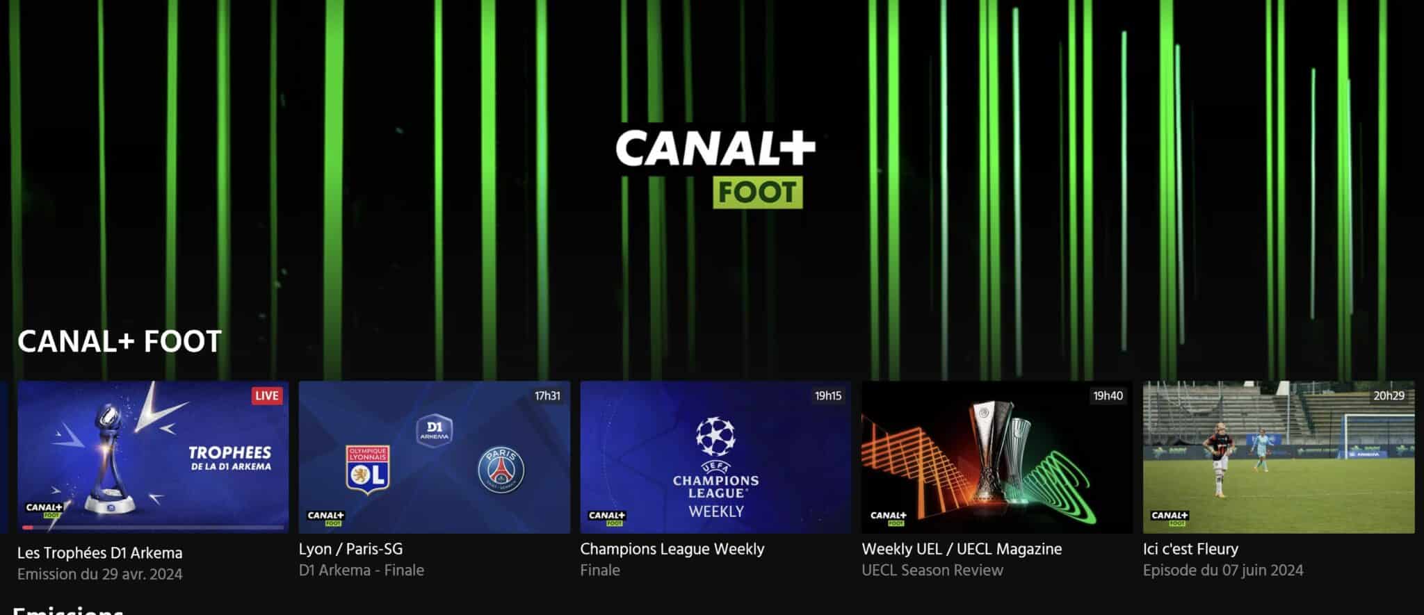 Canal+ Foot