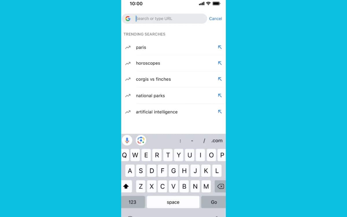 chrome ios trends 
