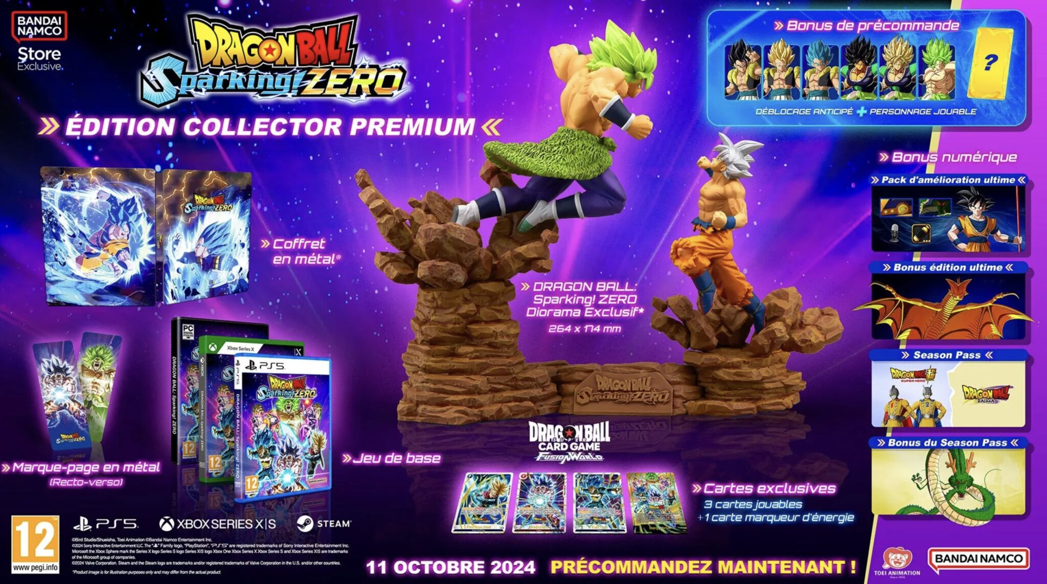 Dragon Ball Sparking Zero édition Collector Premium