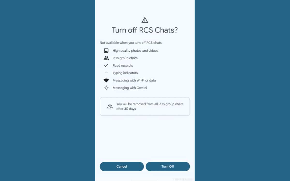google messages chats rcs