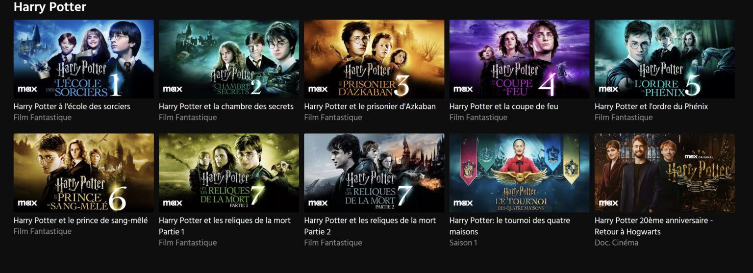 Comment regarder Harry Potter