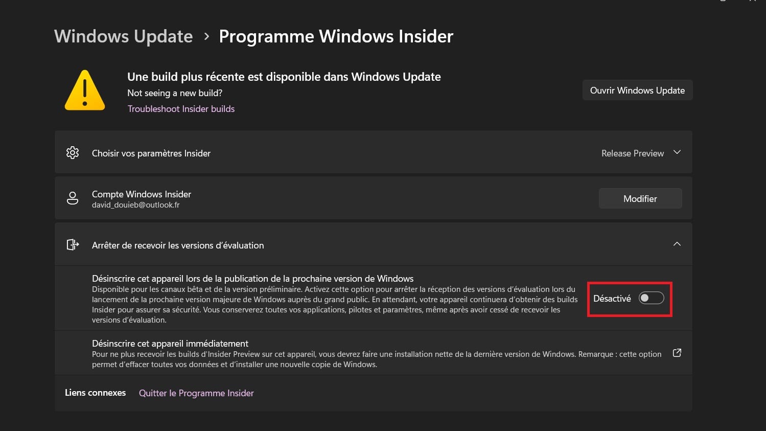 windows 11 24h2 télécharger insider