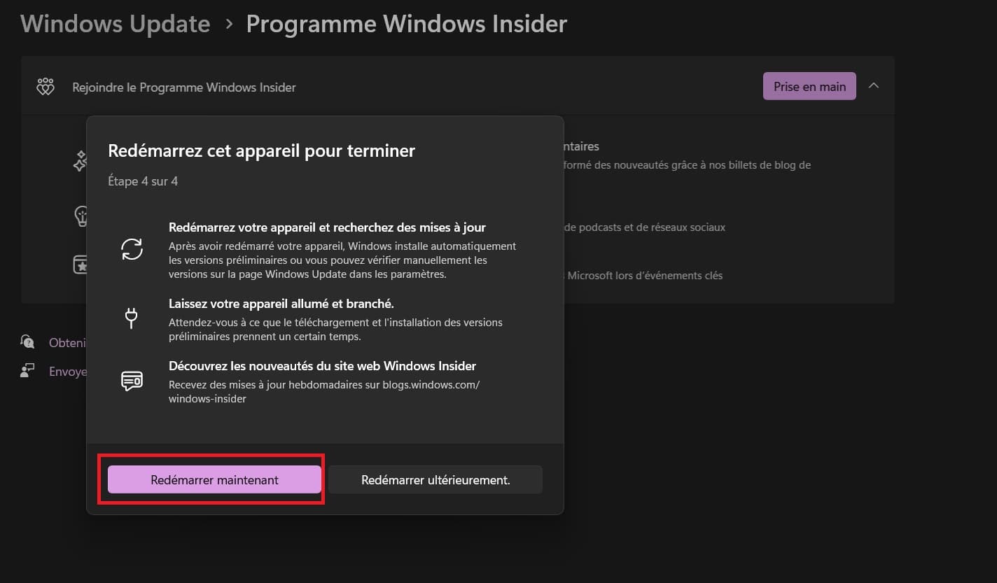 windows 11 24h2 télécharger insider