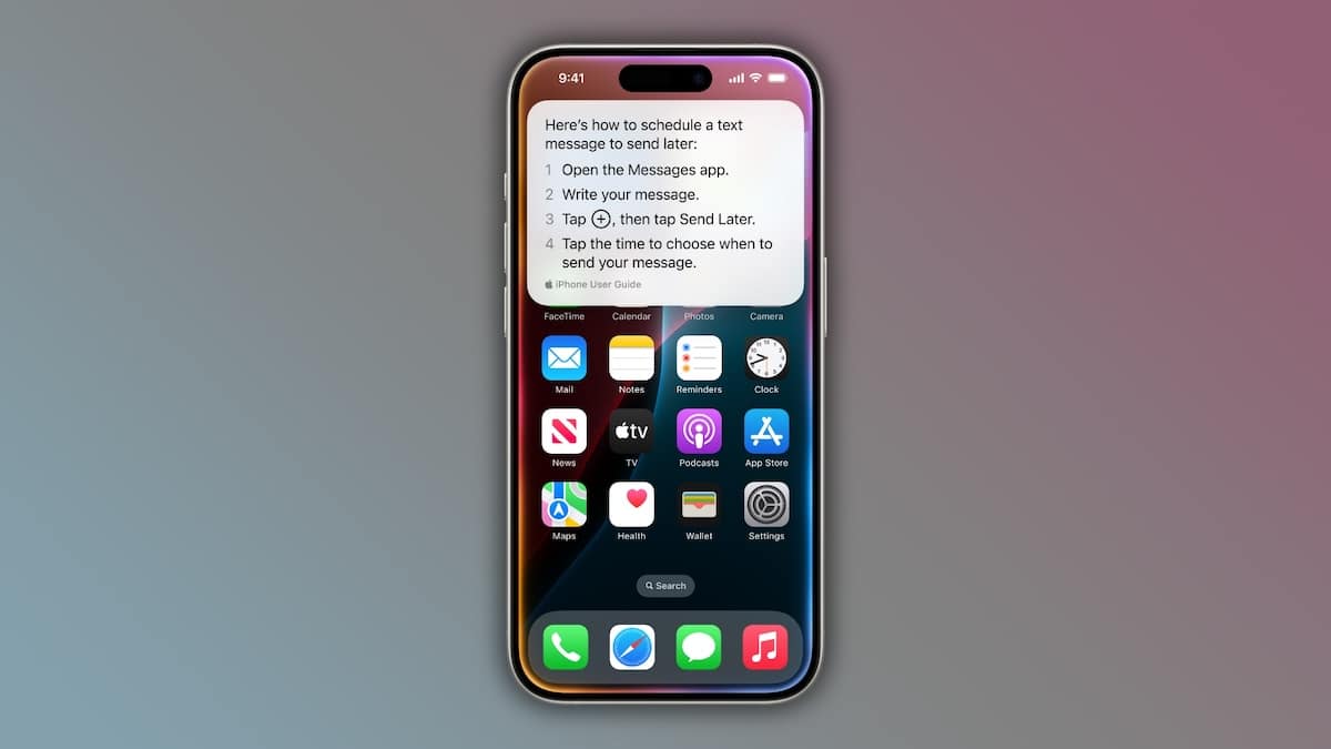 iOS 18 Envoyer plus tard