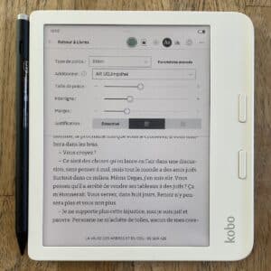 Kobo Elipsa Liseuse Écran tactile 32 Go Wifi Noir, Bleu - Kobo