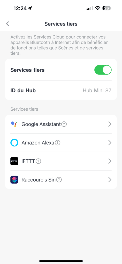 test de la switchbot lock pro - configuration