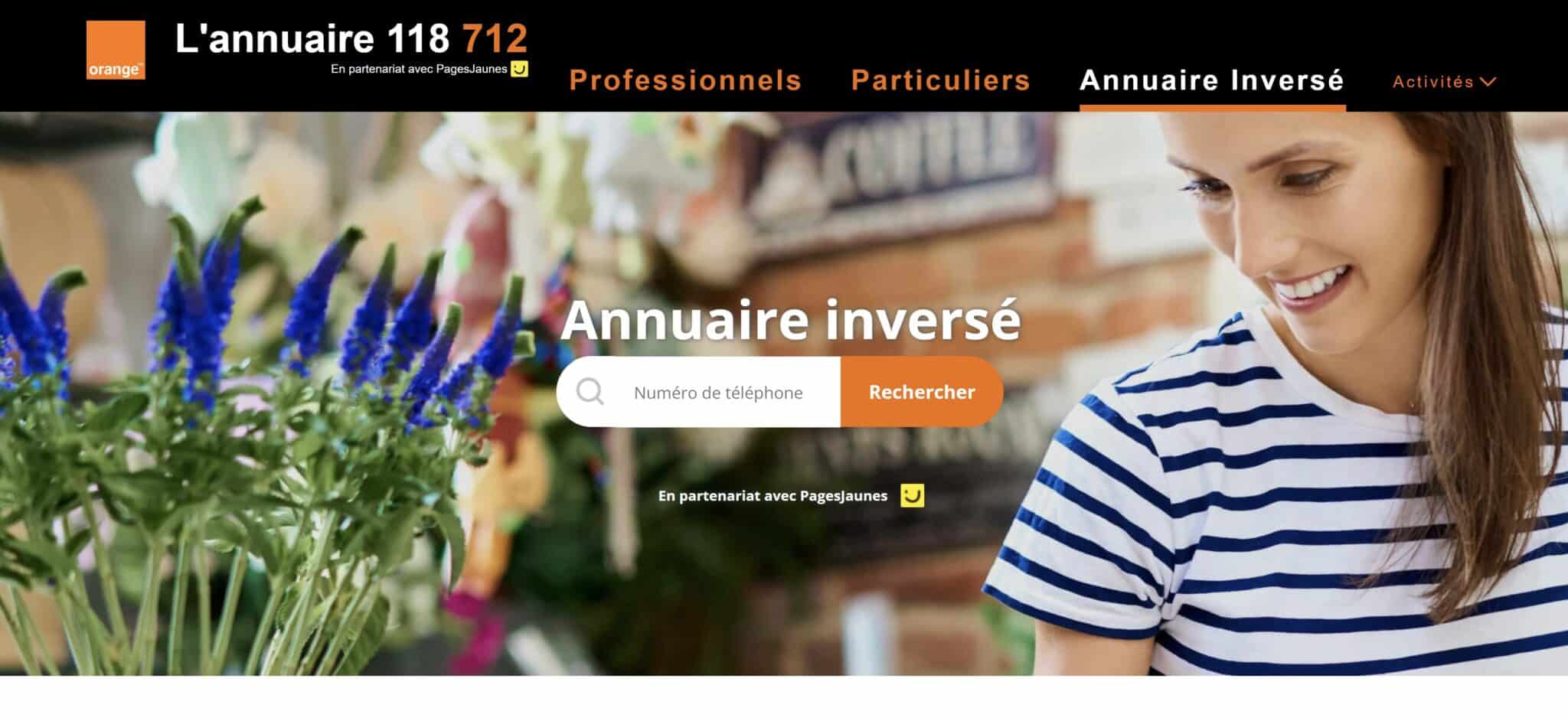 Annuaire inversé 118 712