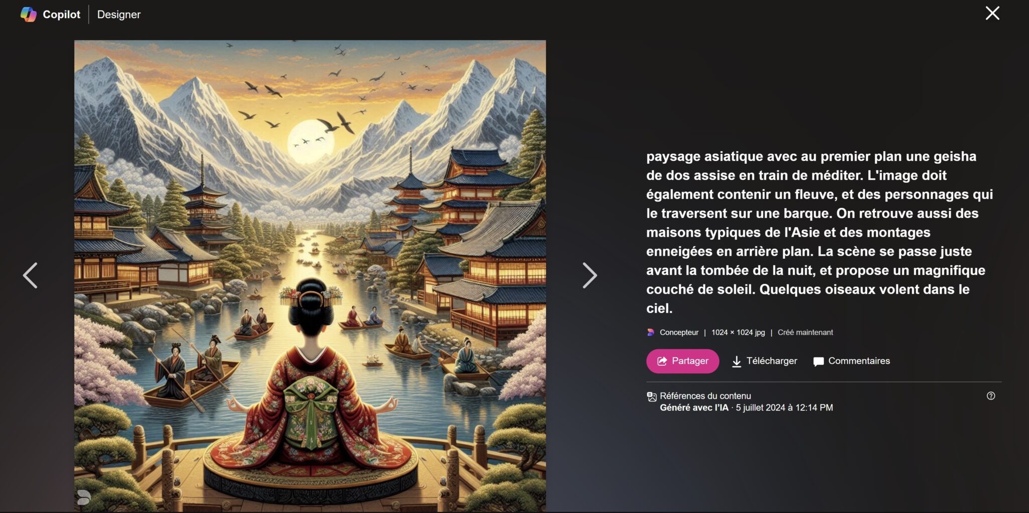 Image IA créé avec Copilot et DALL-E 3