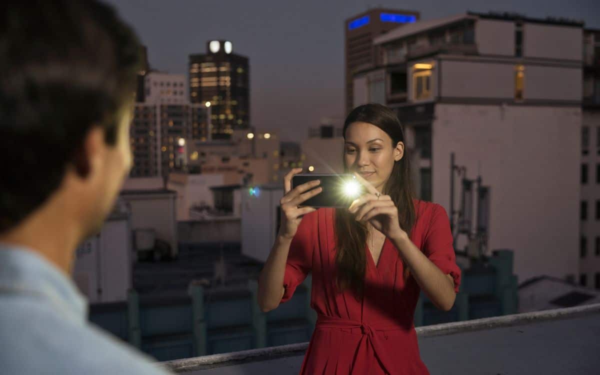 iphone flash lampe torche ios 18