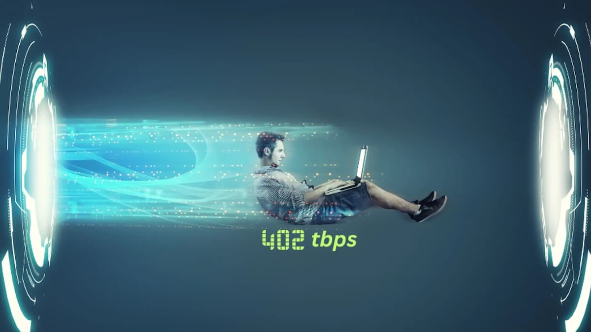 Record de vitesse Internet