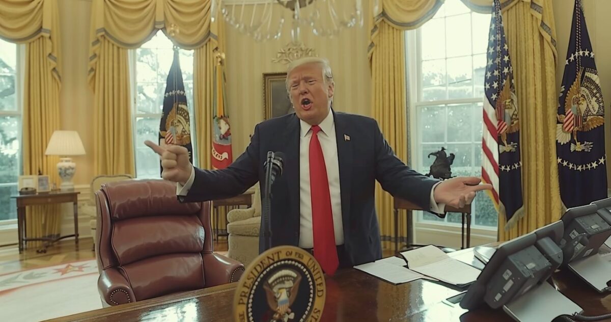 midjourney IA images trump