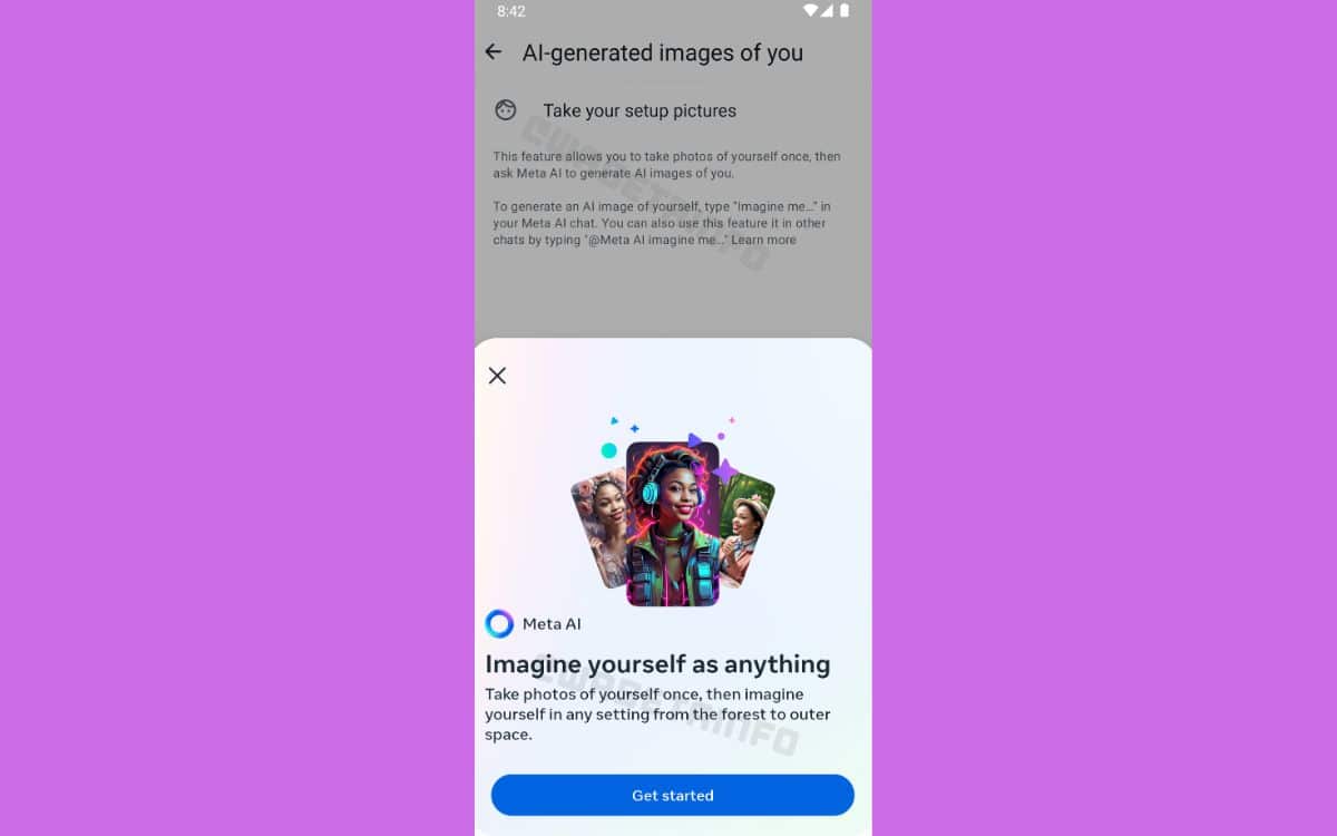 whatsapp meta ai photo de profil