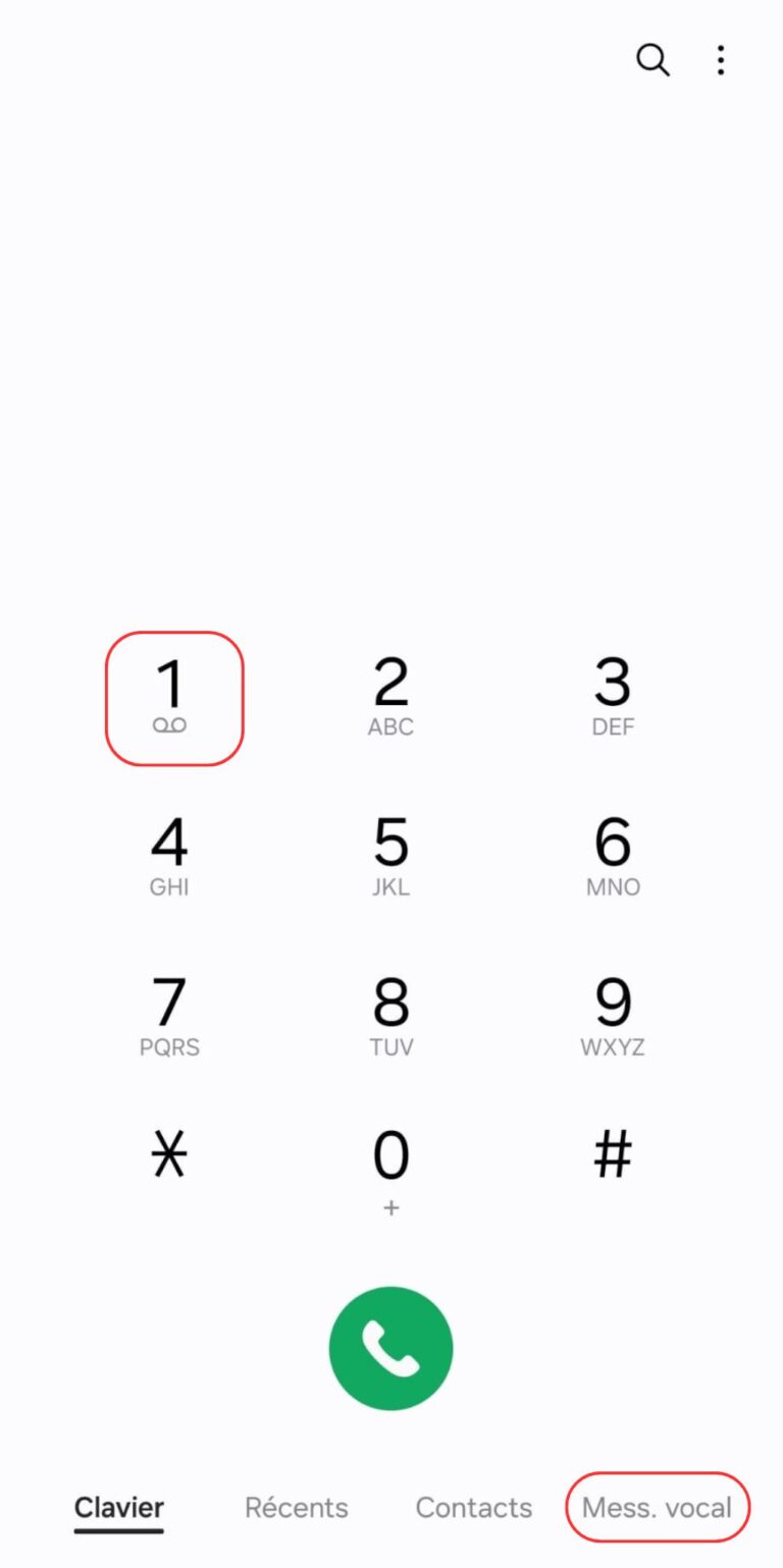 Comment changer et configurer sa messagerie vocale