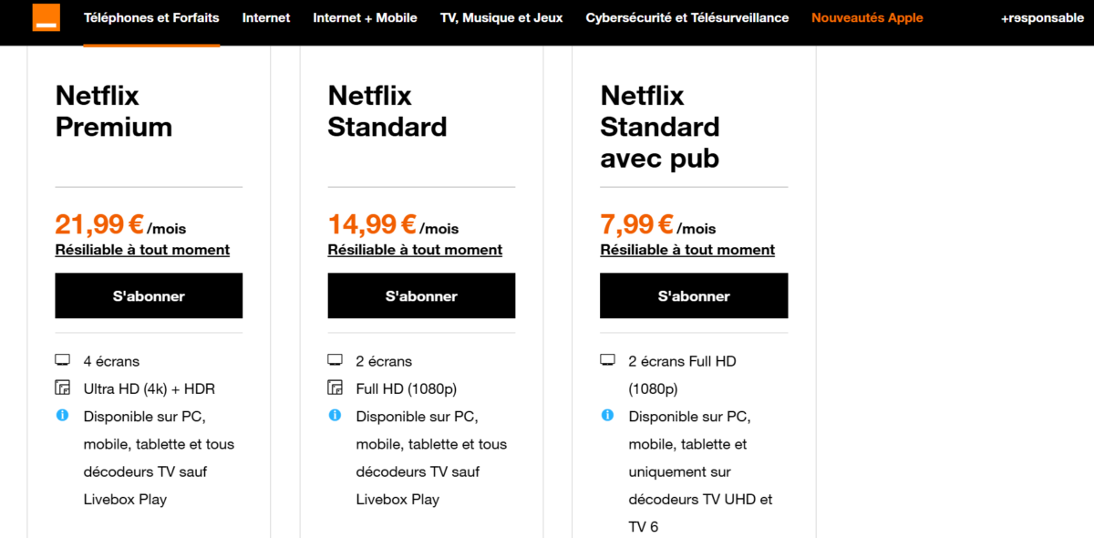 Image 4 : Prix Netflix : quel abonnement choisir ?