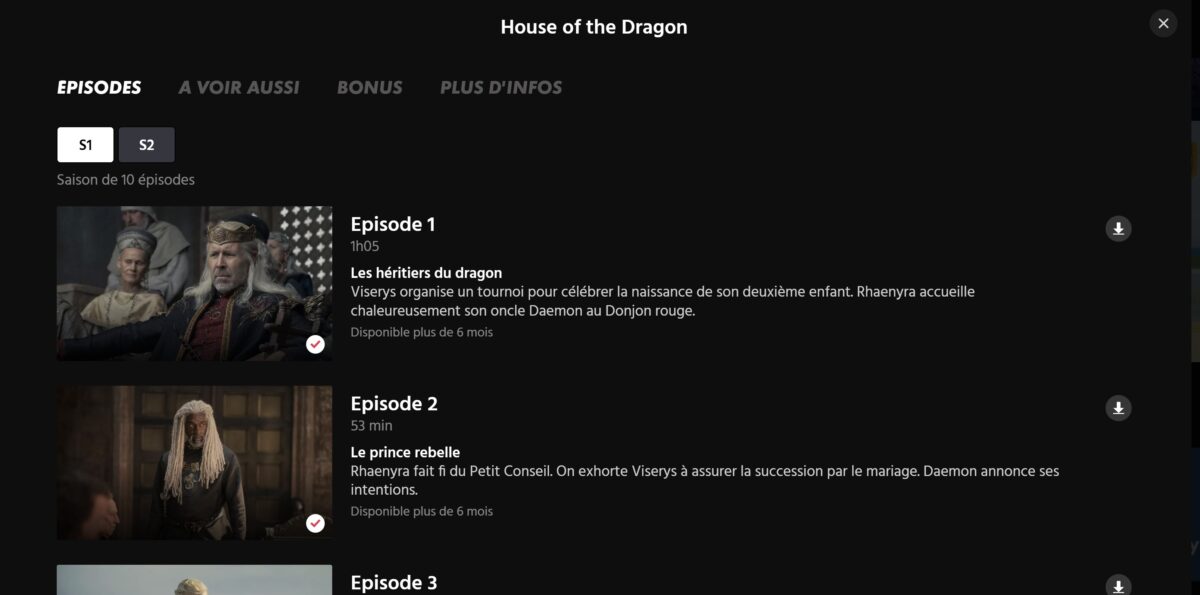 Où regarder House of the Dragon en streaming