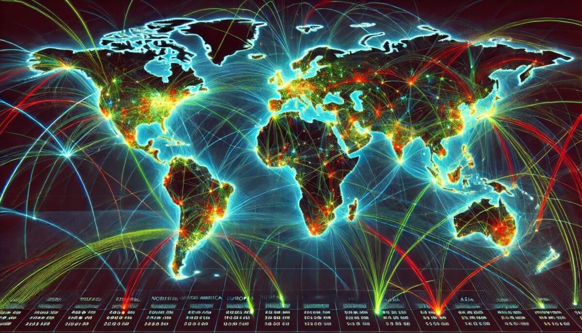 Image 1 : Trafic mobile mondial : Android domine dans la majorité des pays, iOS excelle localement