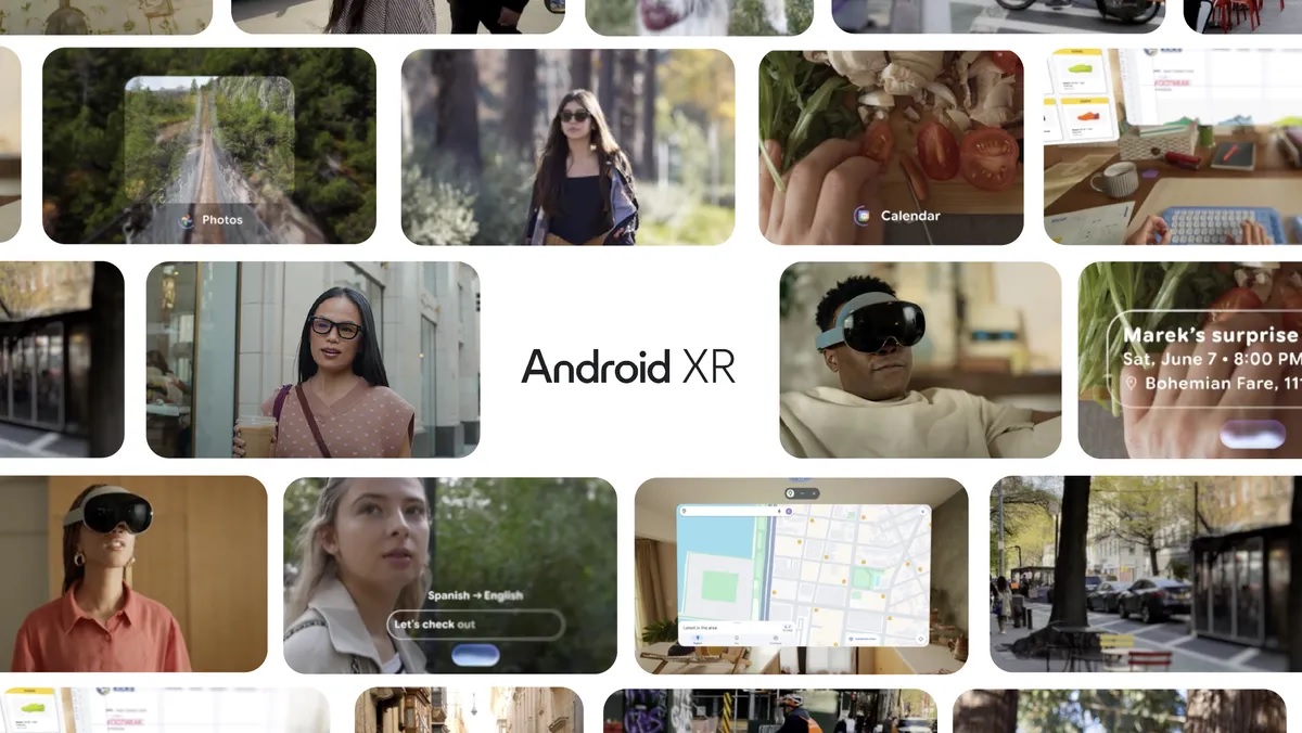 Lunettes connectées Android XR
