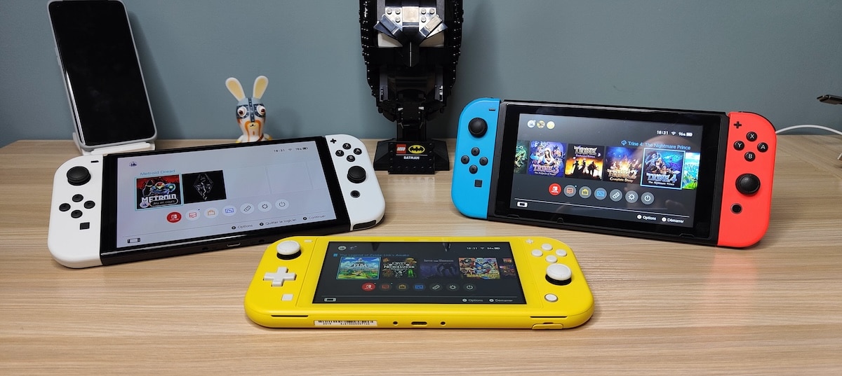les différentes switch