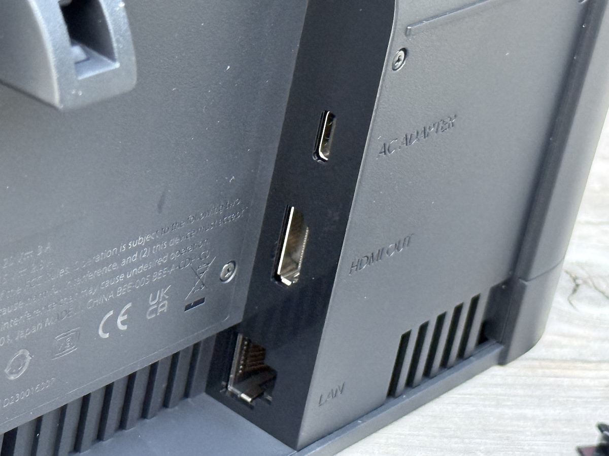 les ports du dock de la nintendo switch 2