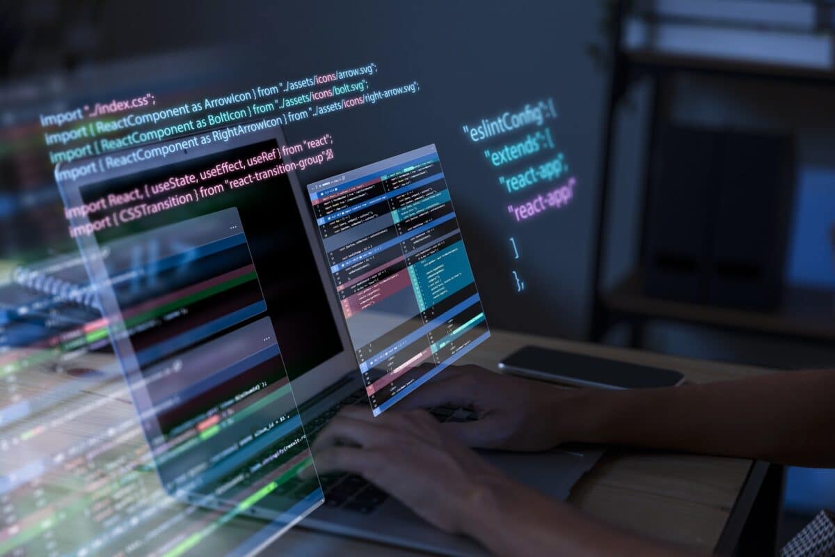 Ecriture de lignes de code