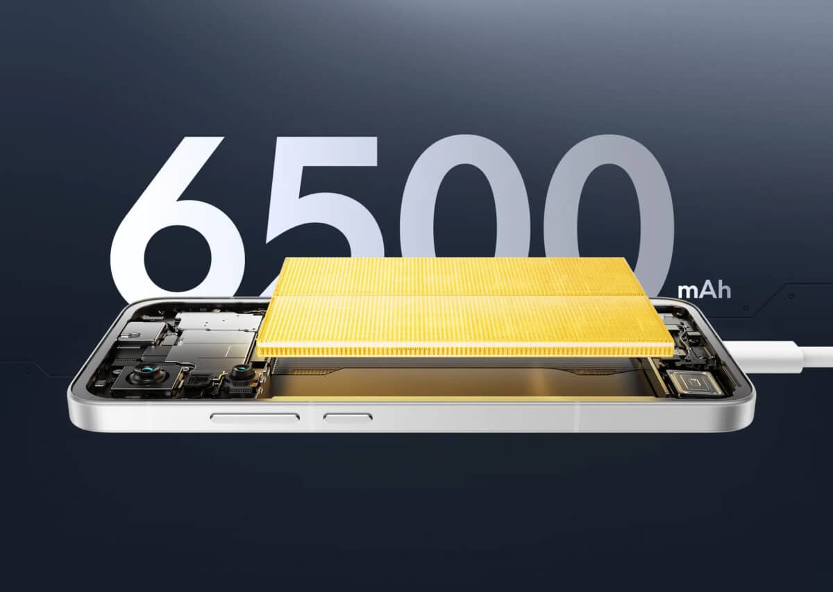 Poco F7 avec batterie de 6500 mAh