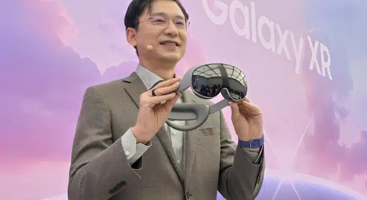 Le casque Galaxy XR de Samsung 