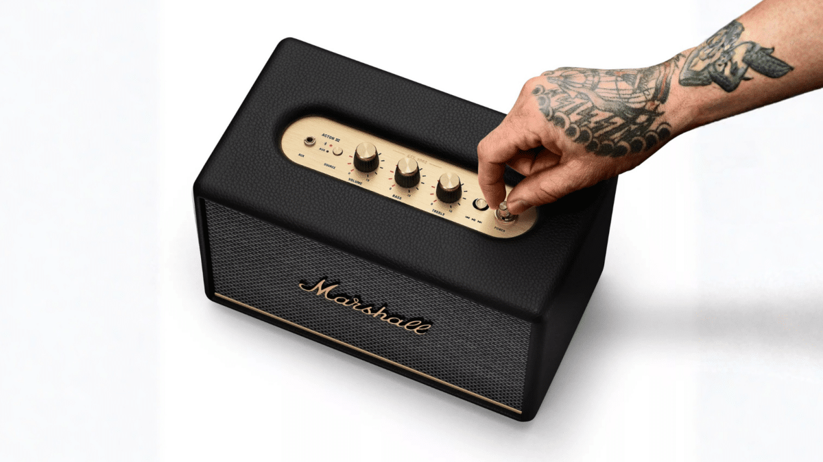 Image 2 : Marshall Acton III : cette enceinte iconique chute sous la barre des 200 €, c’est le moment de se faire plaisir !