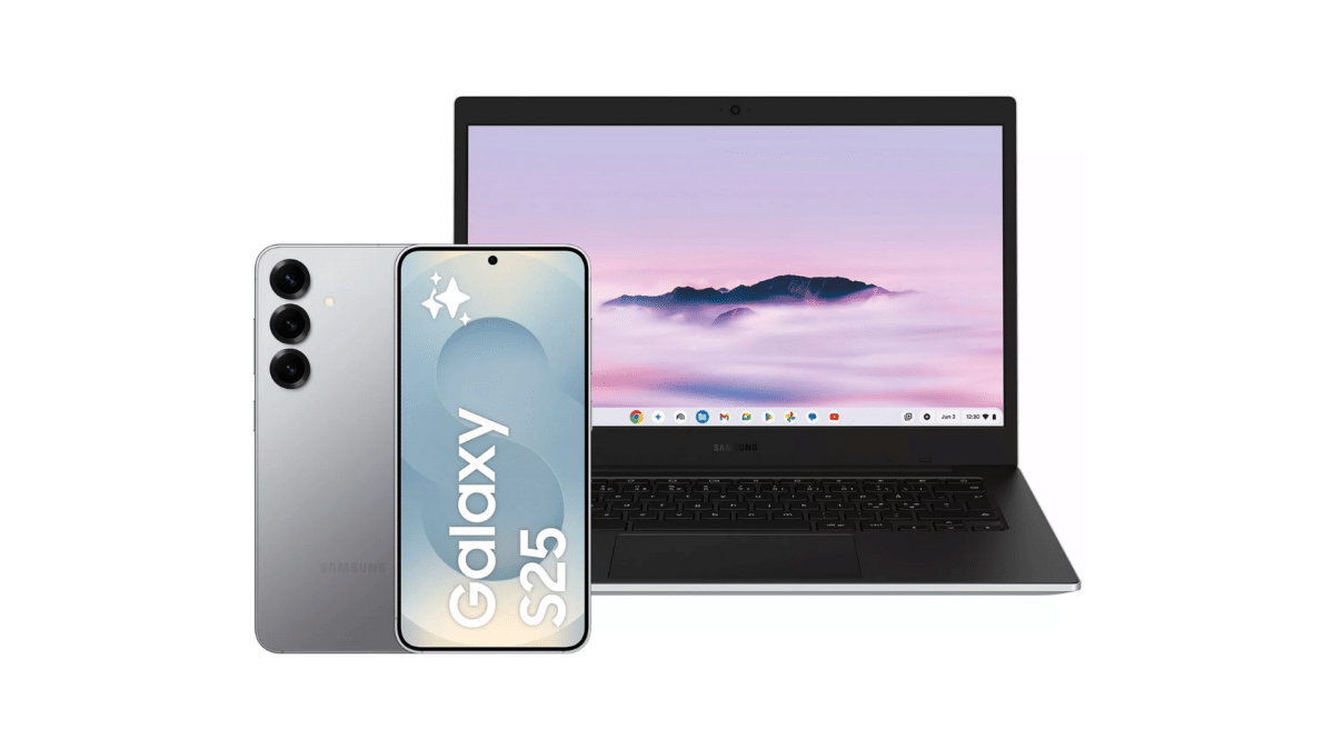 Image 1 : Un Galaxy S25 + un Chromebook pour moins de 800 € ? Samsung vous offre un deal exceptionnel !