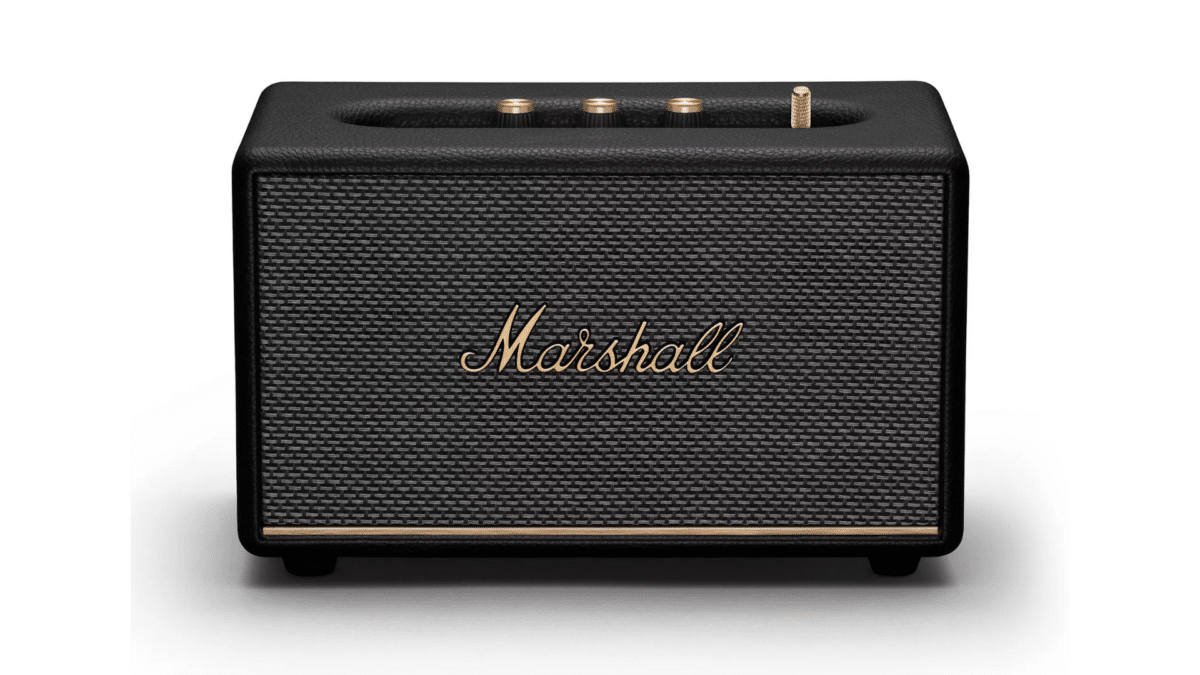 Image 1 : Marshall Acton III : cette enceinte iconique chute sous la barre des 200 €, c’est le moment de se faire plaisir !