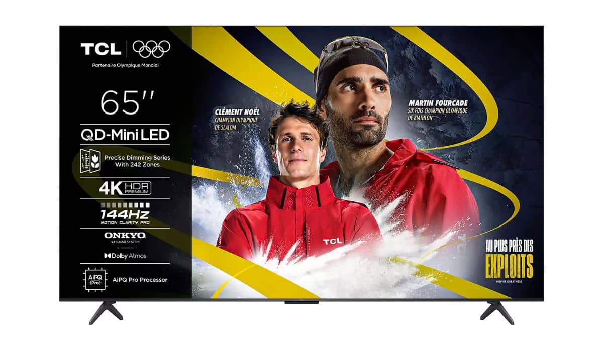 Image 2 : Bon plan téléviseur : une TV Mini-LED 65 pouces passe sous la barre des 600 € chez Boulanger !