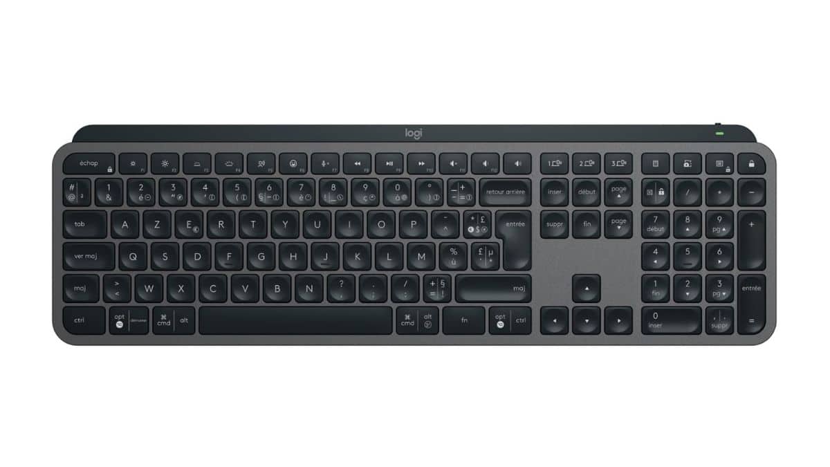 Image 1 : Logitech MX Keys S : le clavier star de la bureautique profite d'une très belle promo sur Amazon !