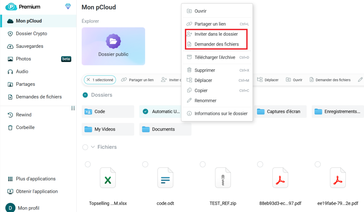 Image 11 : Test pCloud : une alternative rentable à OneDrive et Google Drive ?