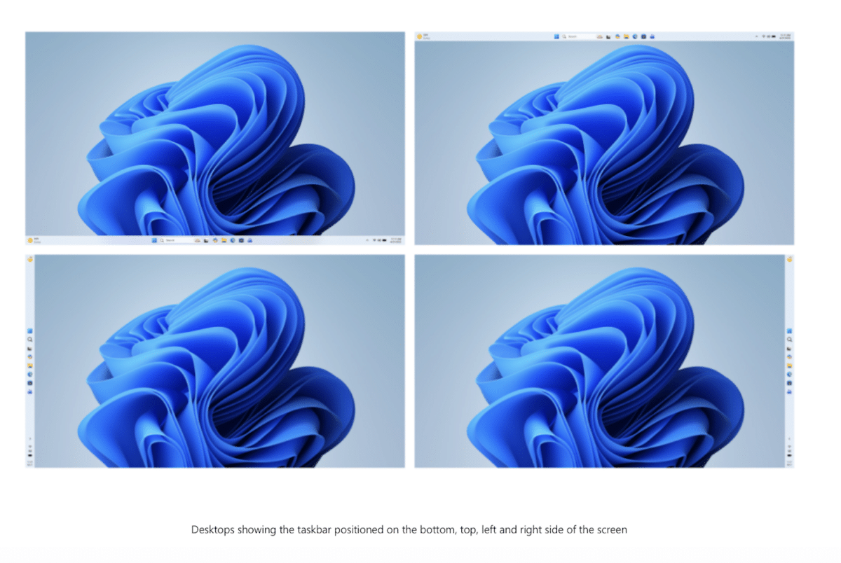 La nouvelle barre des tâches