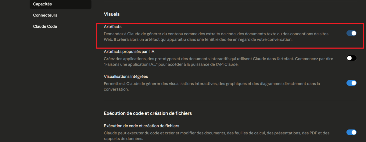 Image 3 : Claude : 3 fonctions cachées qui vont doper votre productivité