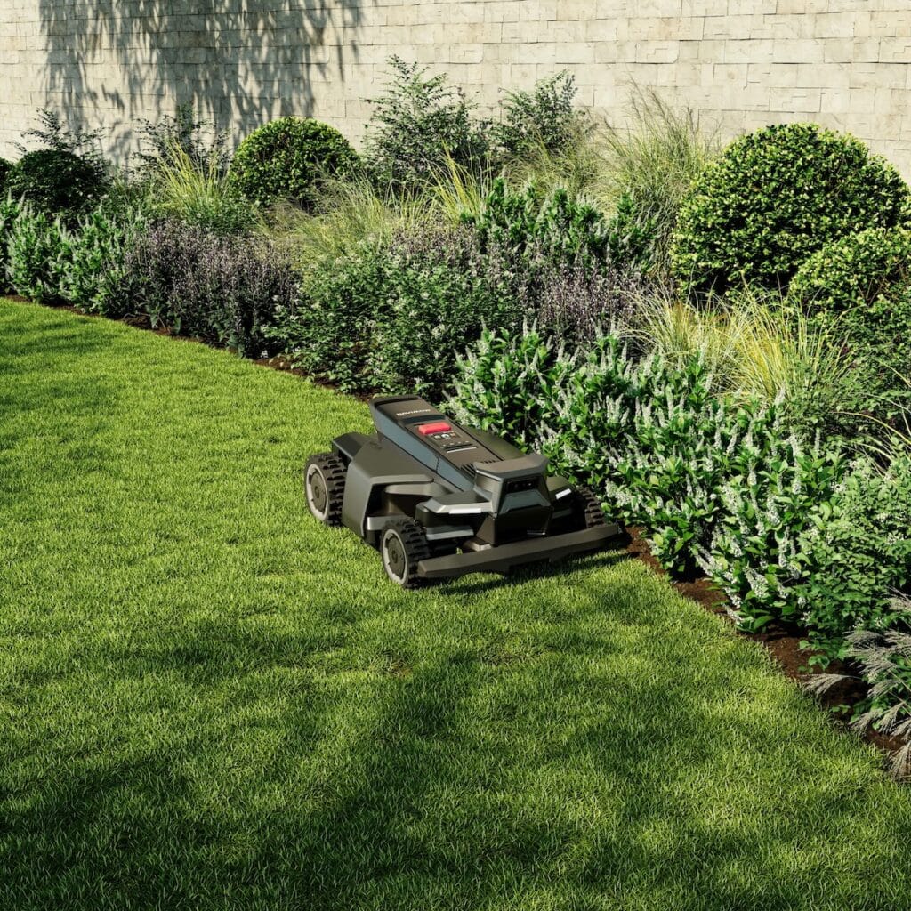 le robot tondeuse Navimow X4 bordures