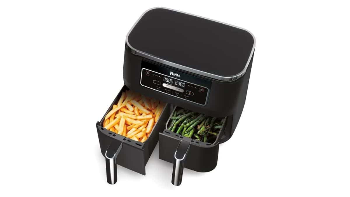 Image 2 : Bon plan Air Fryer : 80 € de remise sur le Ninja Foodi double cuve, c'est moins cher qu'Amazon !
