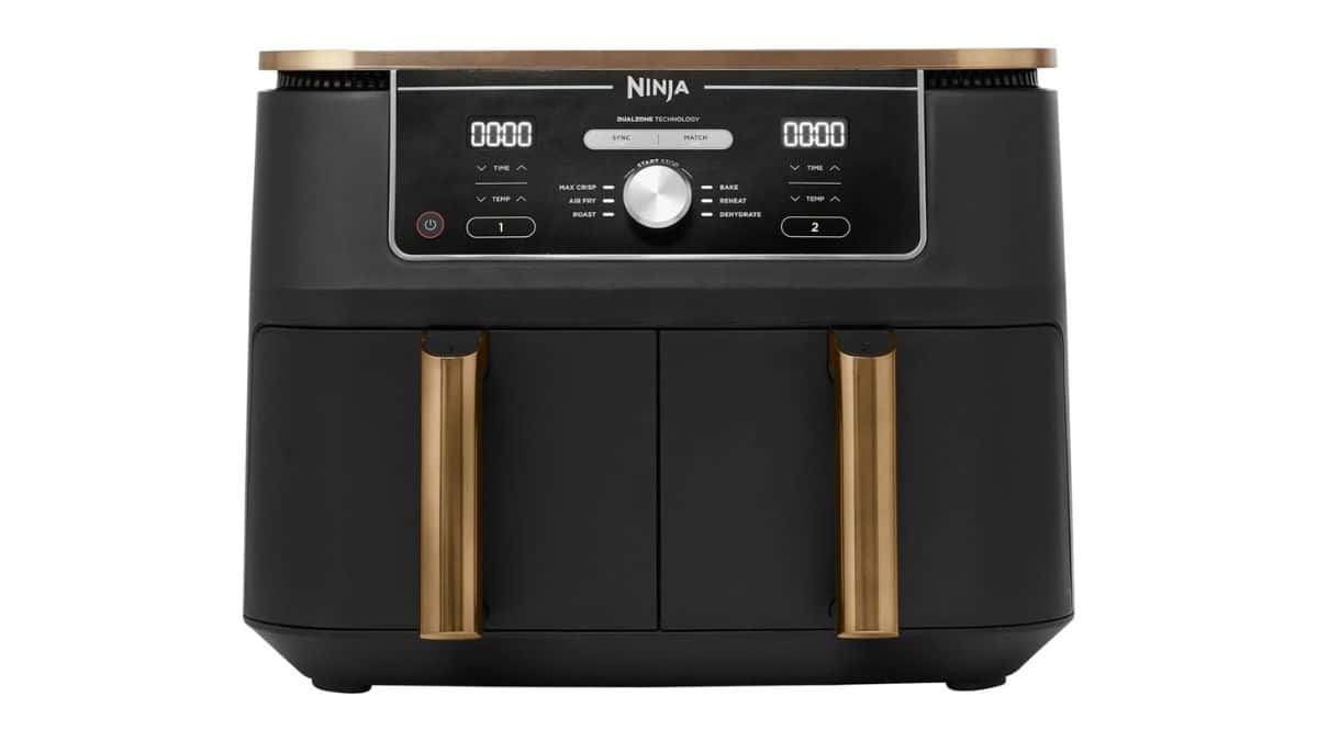 Image 2 : Ninja Foodi MAX Dual Zone : la friteuse sans huile XXL de Ninja chute à 159,99 € sur Amazon !