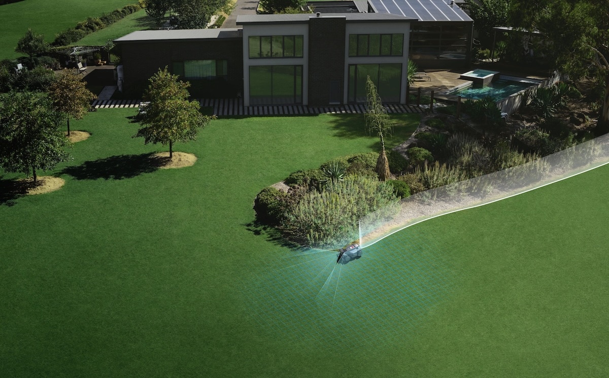 le robot tondeuse Navimow X4 cartographie